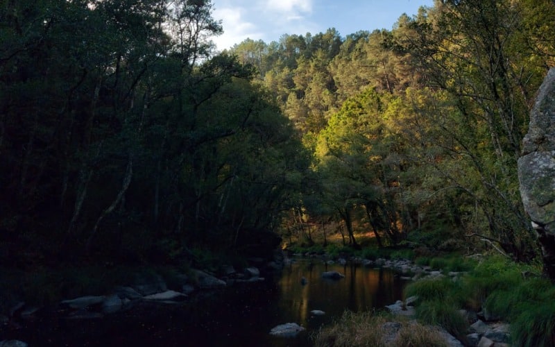 Río Arnoia, en Ourense