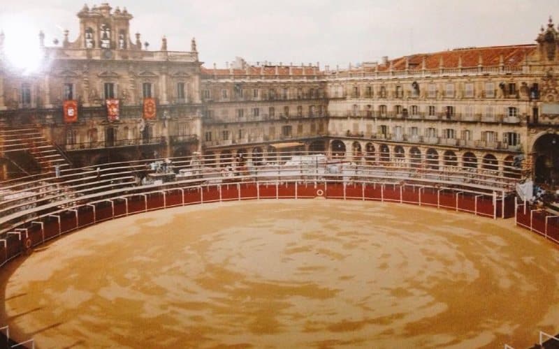 La Glorieta plaza de toros de Salamanca dibujo