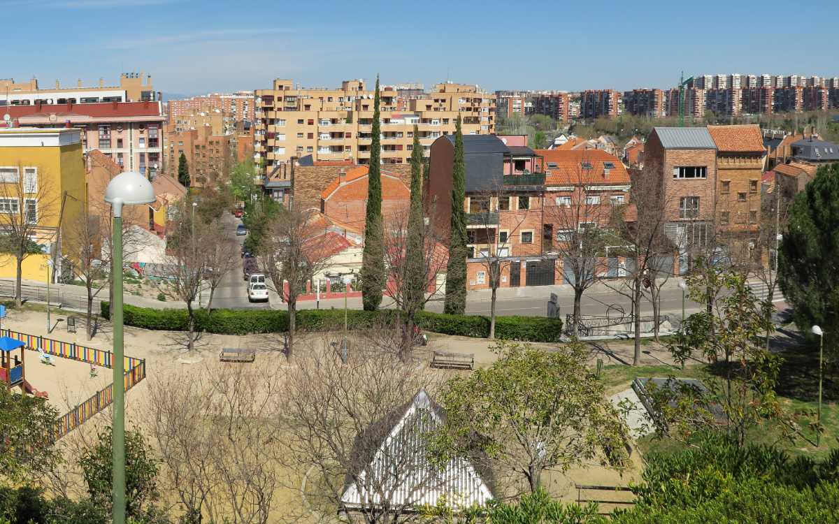 Barrio madrileño de Valdezarza.