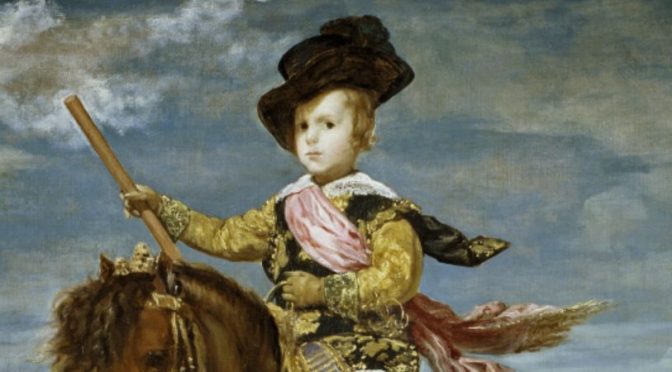 Cuadro 'El príncipe Baltasar Carlos, a caballo' de Velázquez