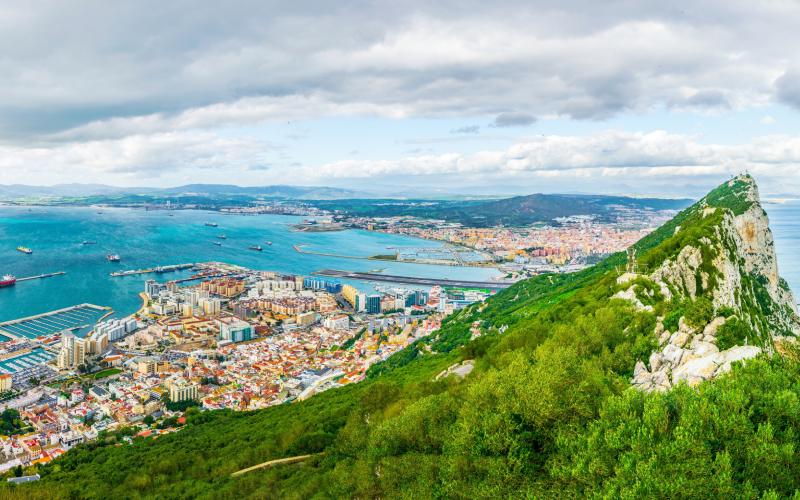 Vista de la Bahía de Algeciras