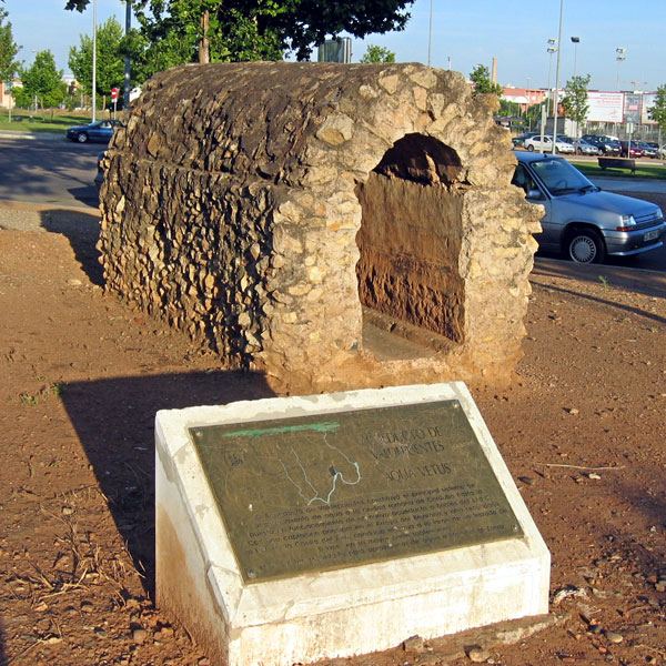 Remains of one of the aqueducts of Córdoba