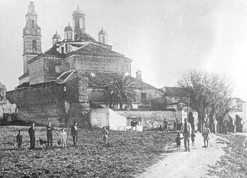 foto antigua Iglesia de Nuestra Señora de la Asunción de Palma del Río