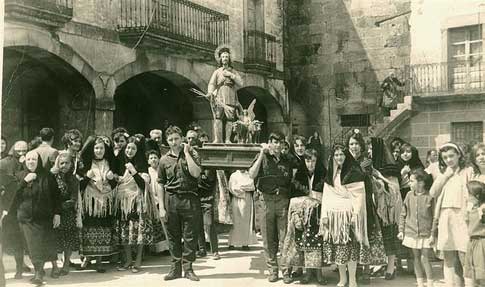 San Martín de Trevejo foto antigua
