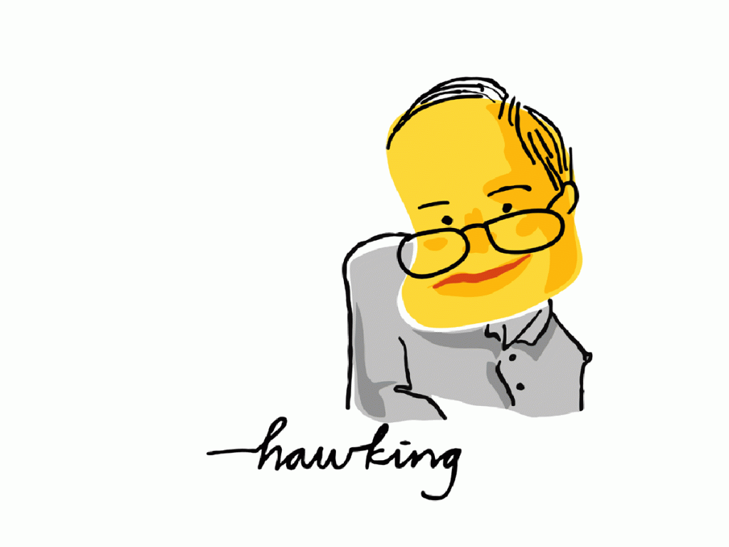 Stephen Hawking, Stephen Hawking a través de la pantalla