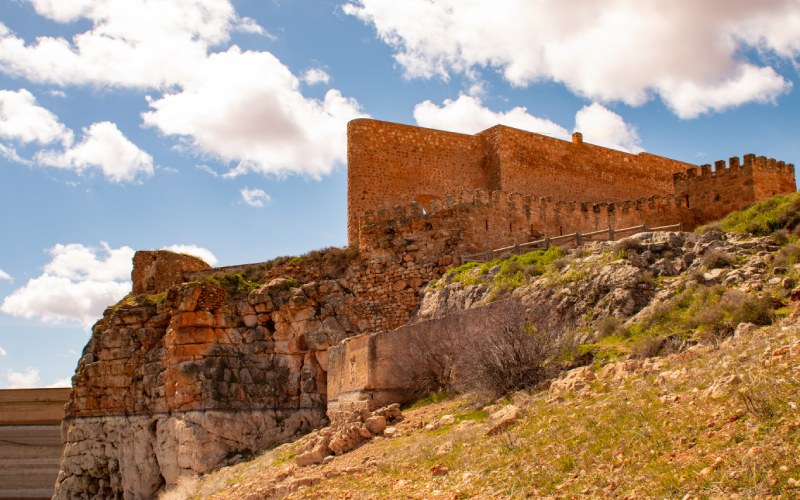 Castillo de Peñarroya cerca de Argamasilla