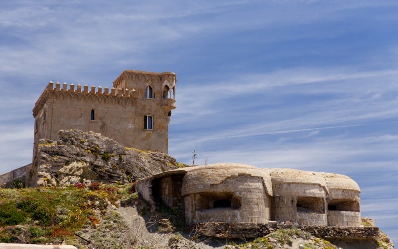 Castillo de Santa Catalina y los búnkeres