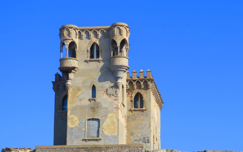 Torre de vigiliancia del castillo de Santa Catalina
