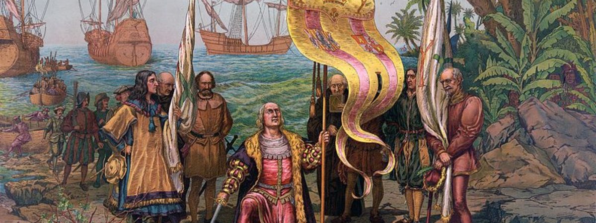 Colón llega a América