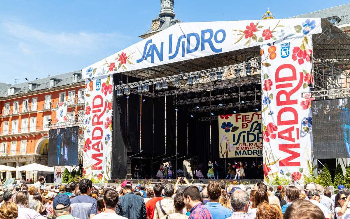 En honor a San Isidro, los conciertos también llegan a la plaza Mayor