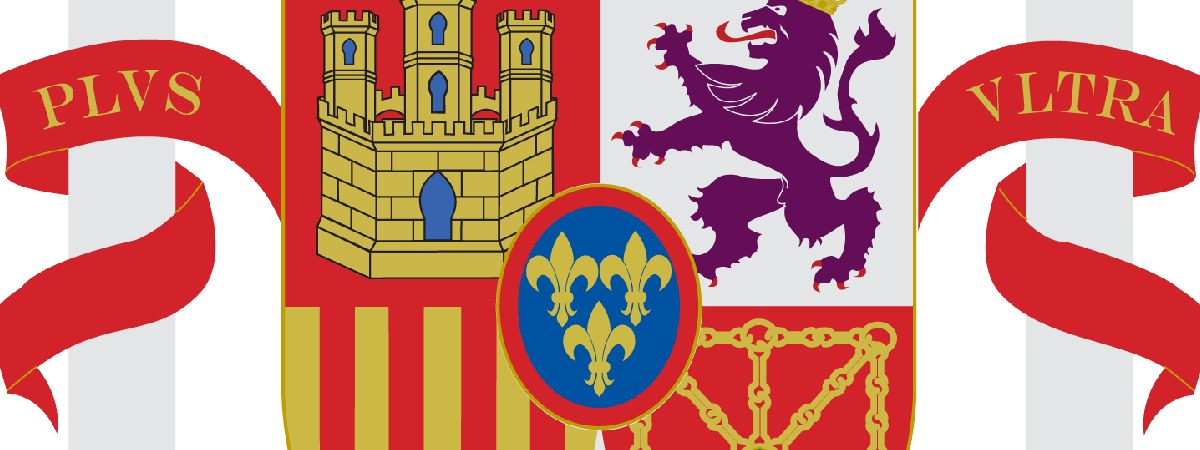 Detalle escudo de España actual