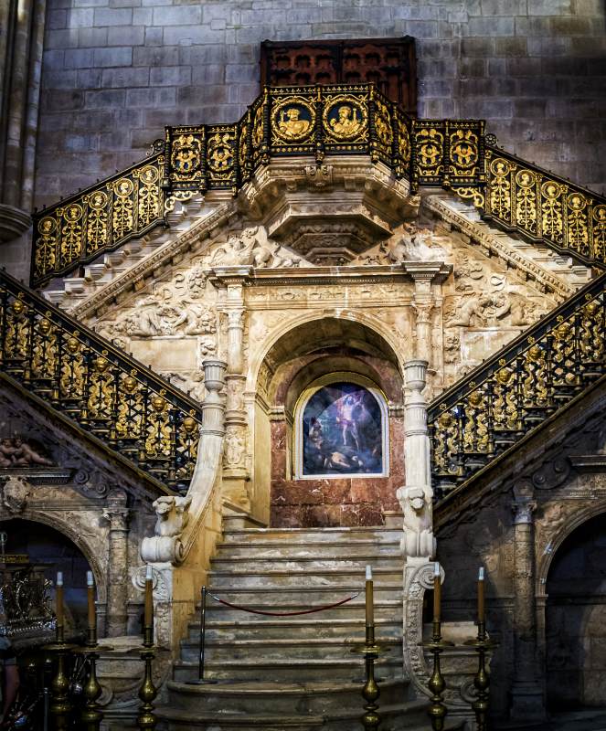 Escalera Dorada de la Catedral de Burgos