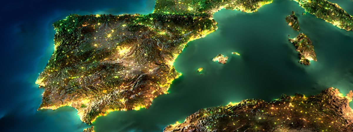 España desde el espacio