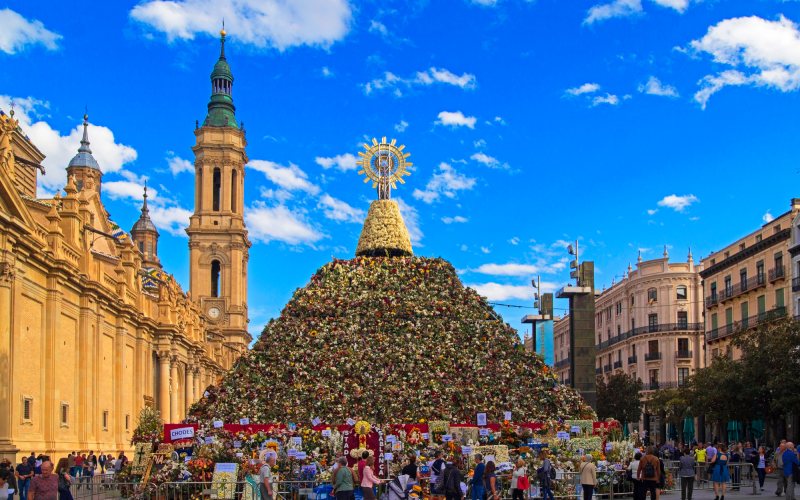 Fiestas del Pilar en Zaragoza