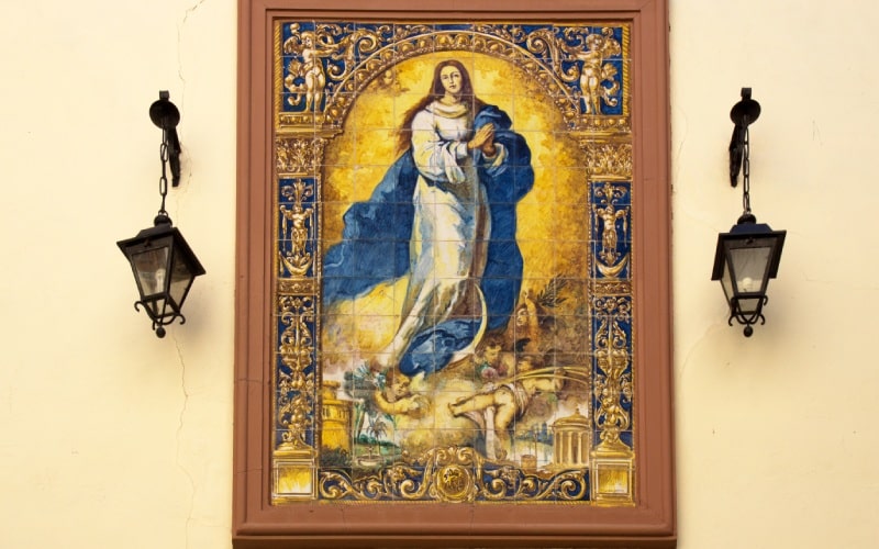 Imagen de la Inmaculada Concepción en Sevilla