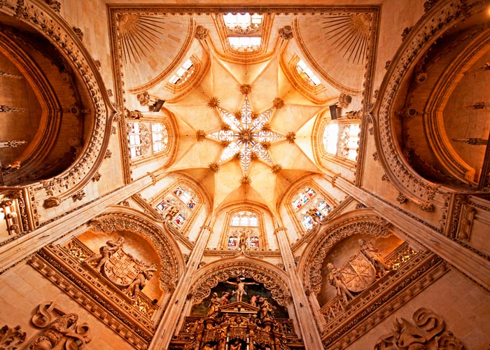 interior catedral burgos
