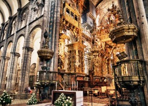 interior catedral santiago