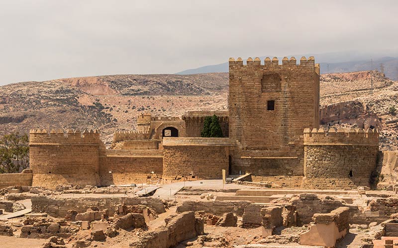 Alcazaba de Almería castillos de la A-7