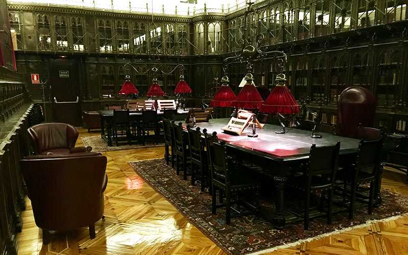 Bibliotecas más bonitas de Madrid