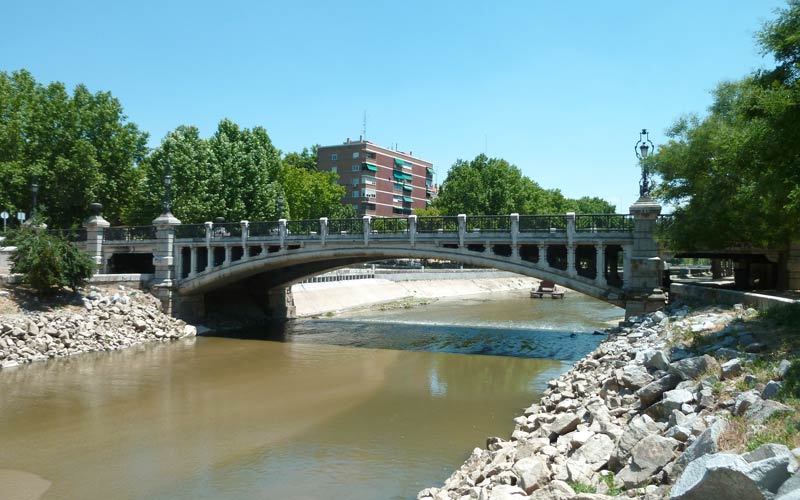 Madrid antiguo: Puente de la Reina Victoria ahora