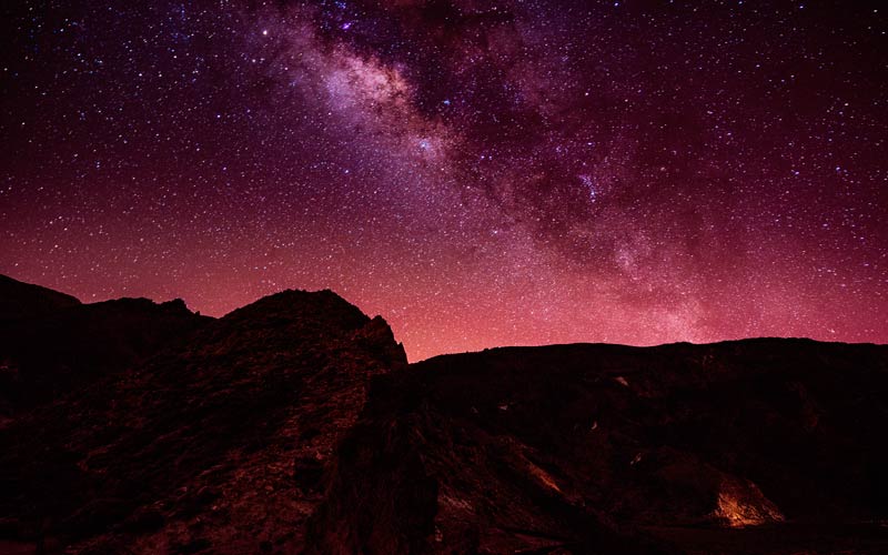 senderismo nocturno por el Teide