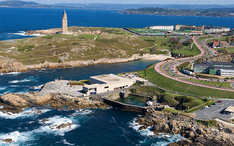 Paseos marítimos de España. La Coruña