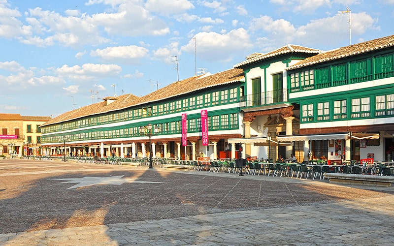 Plazas más coloridas de España Plaza Mayor de Almagro