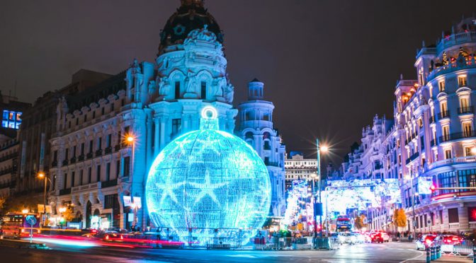 luces de Navidad de Madrid