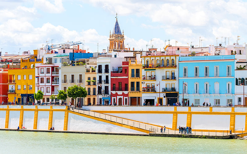 Barrios más coloridos de España
