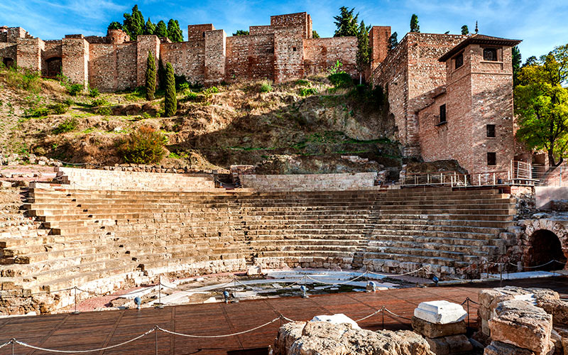 alcazaba y teatro romano de Málaga
