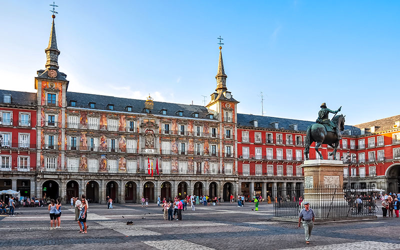Plazas más espectaculares de España, Madrid