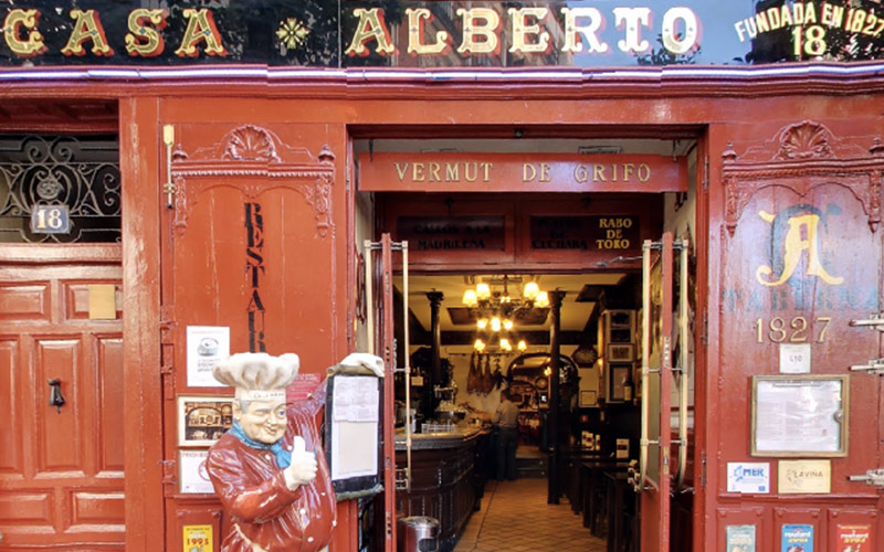 Restaurantes más antiguos de España Casa Alberto