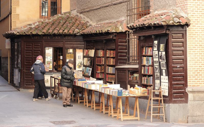 Librería San Ginés, en el centro de Madrid
