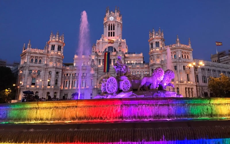 Madrid se llena de color durante las semanas que dura el Orgullo