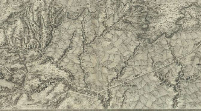 Mapa del Canal del Guadarrama en su primer tramo