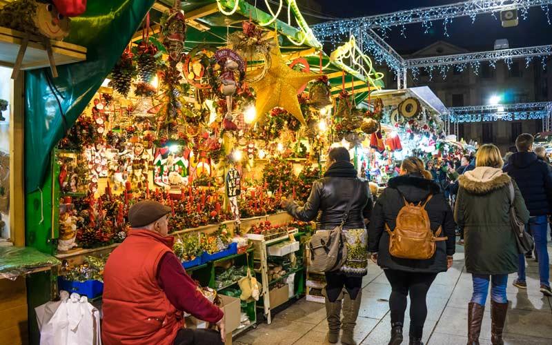 mercados de navidad, Mercados de Navidad