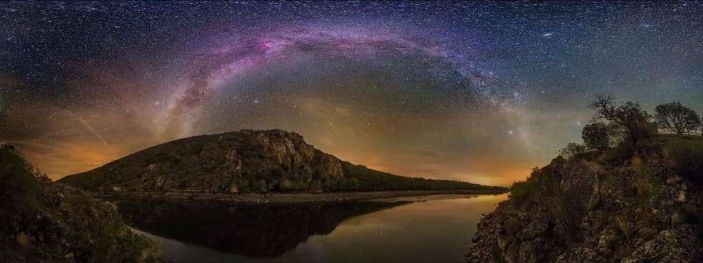 Parque nacional de Monfragüe uno de los miradores celestes de Estremadura