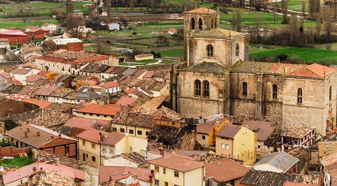 Panorámica del pueblo de Aranda de Duero