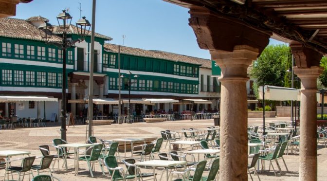 Vista general de la plaza de Almagro