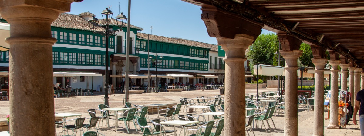 Vista general de la plaza de Almagro