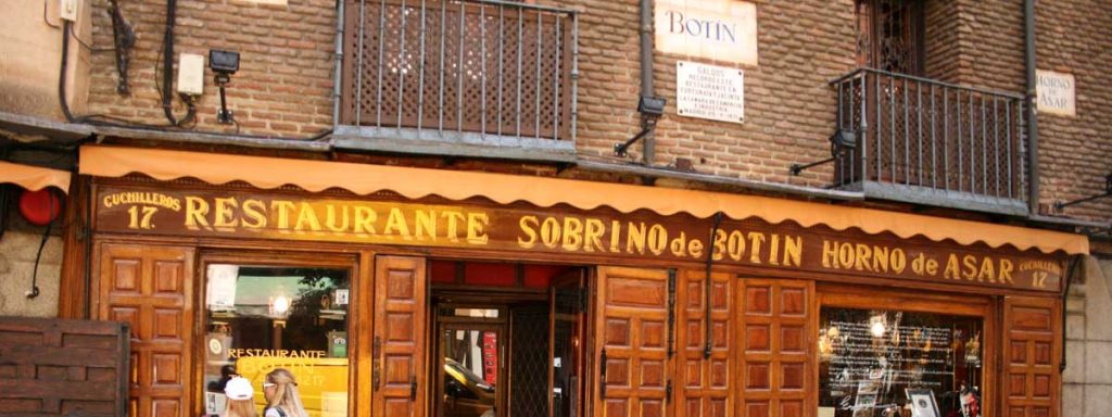 restaurante botín, Restaurante Botín: El más antiguo del Mundo