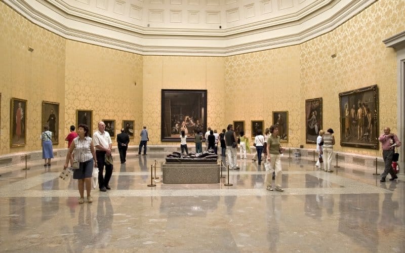Interior del museo del Prado