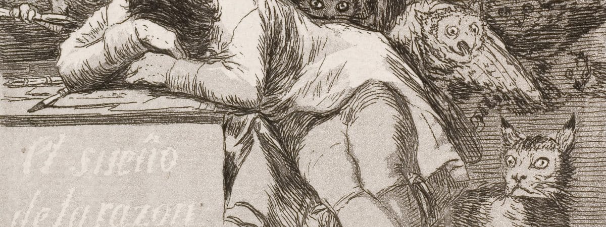 El sueño de la razón produce monstruos, de Francisco de Goya
