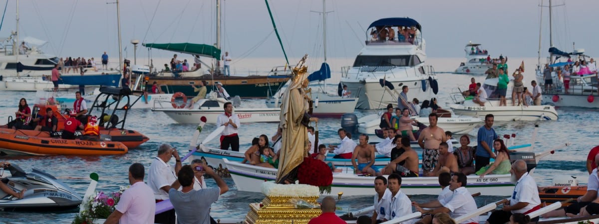 Mejores procesiones de la Virgen del Carmen en España