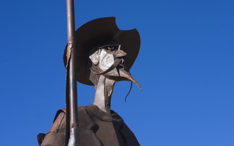 Estatua del Quijote en El Toboso