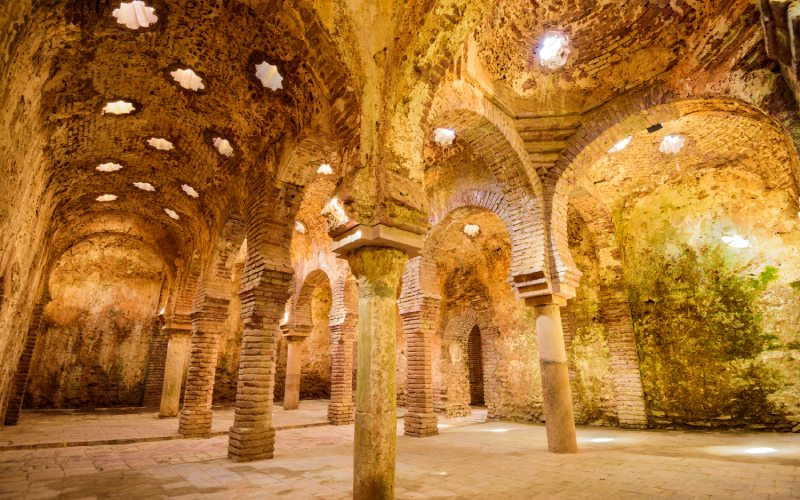 One of the best-preserved baths from Al-Andalus