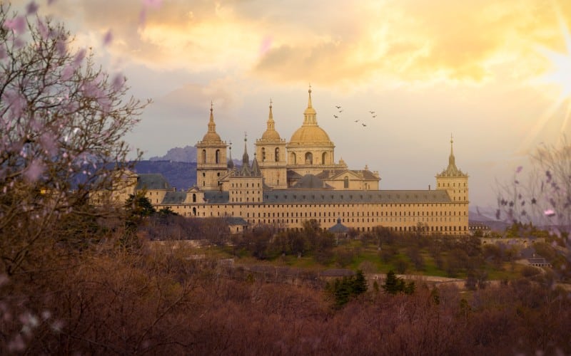 Impresionante imagen de San Lorenzo de El Escorial