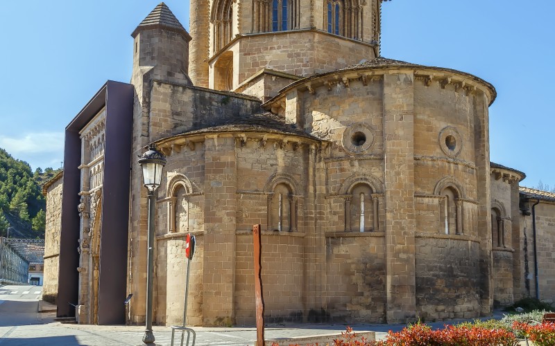 Iglesia de Santa María La Real en Sangüesa