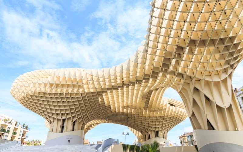 La estructura de madera es la más grande del mundo