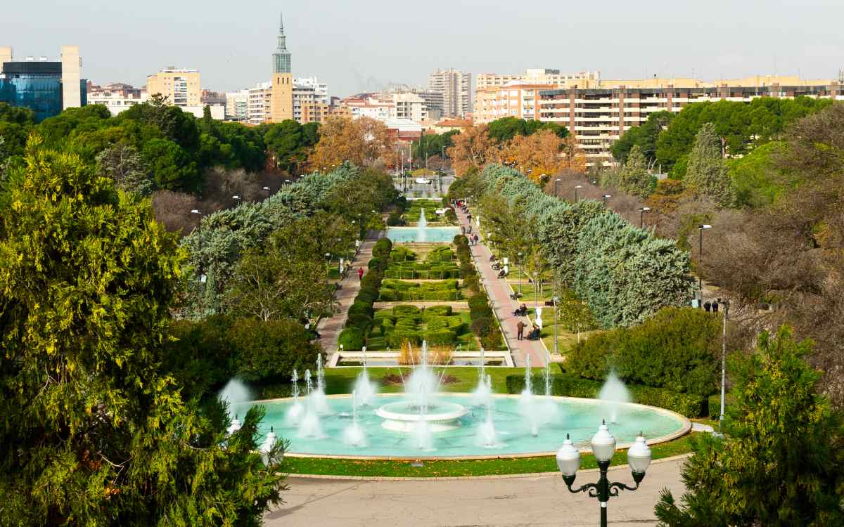 Parque Grande en Zaragoza